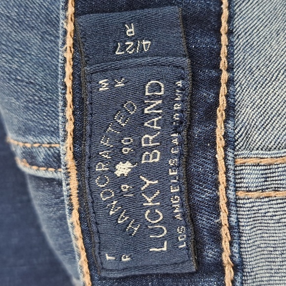 Lucky Brand Sofia Skinny Faded Blue Jeans Size 4/27R - Picture 16 of 16
